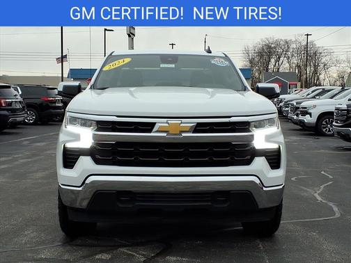 Summit White 2024 Chevrolet Silverado 1500 LT
