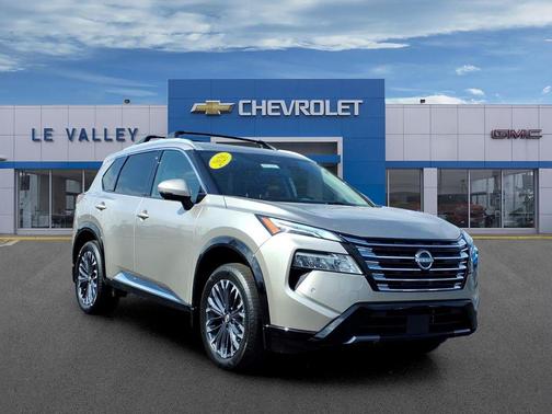 Champagne Silver Metallic 2026 Nissan Rogue Platinum