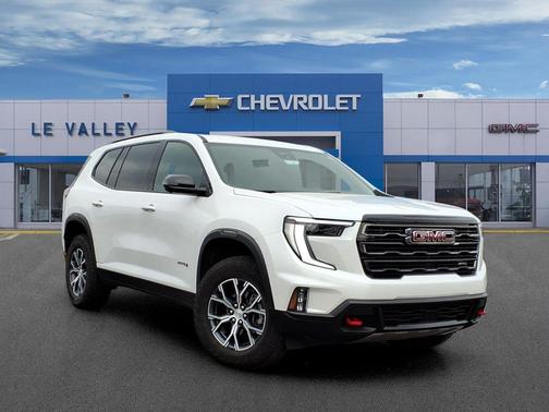 White Frost Tricoat 2024 GMC Acadia AWD AT4