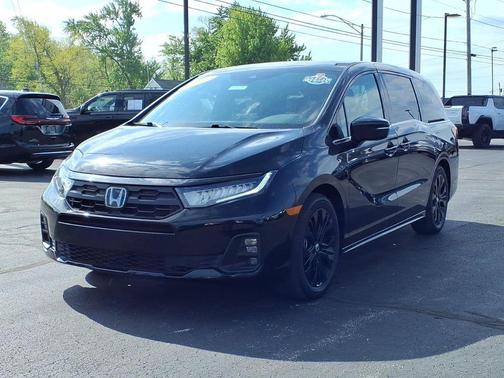 Crystal Black Pearl 2025 Honda Odyssey Sport-L