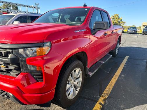 Red Hot 2022 Chevrolet Silverado 1500 Custom