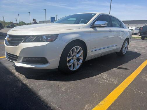 White Diamond Tricoat 2014 Chevrolet Impala LTZ