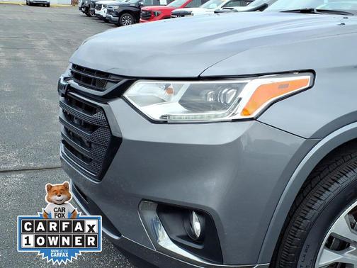 Satin Steel Metallic 2020 Chevrolet Traverse Premier