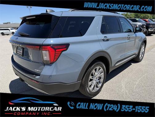 Vapor Blue Metallic 2025 Ford Explorer Active