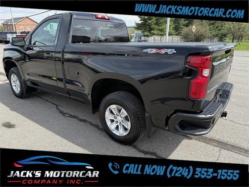 Black 2024 Chevrolet Silverado 1500 WT