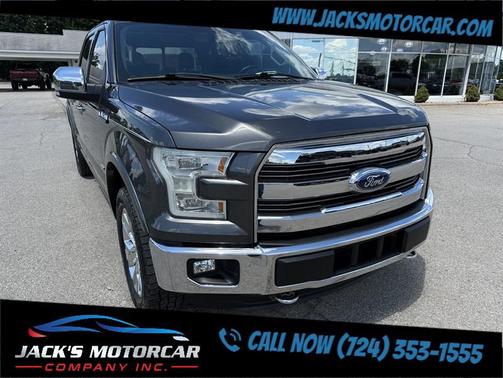 Magnetic Metallic 2016 Ford F-150 Lariat