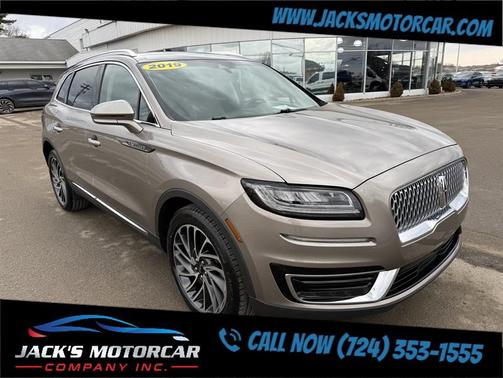 2019 Lincoln Nautilus Reserve