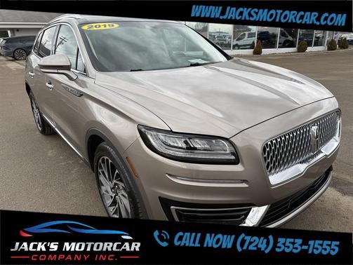 2019 Lincoln Nautilus Reserve