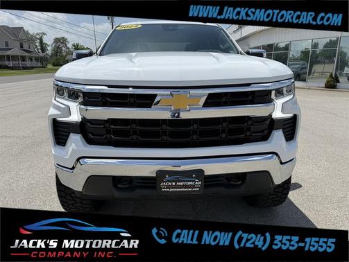 Summit White 2025 Chevrolet Silverado 1500 LT