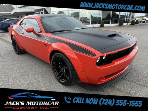 Go Mango 2023 Dodge Challenger R/T Scat Pack Widebody