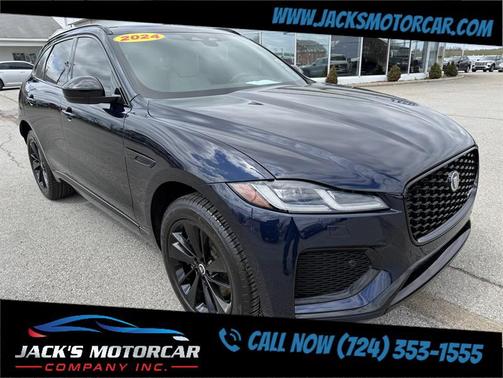 Portofino Blue Metallic 2024 Jaguar F-PACE R-Dynamic S P250 AWD Automatic