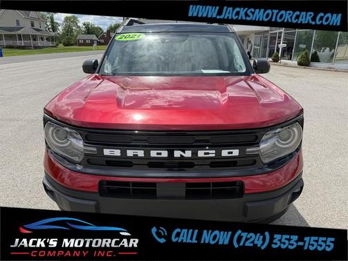 Rapid Red Metallic Tinted Clearcoat 2021 Ford Bronco Sport Outer Banks