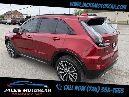Radiant Red Tintcoat 2024 Cadillac XT4 Sport