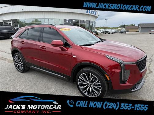 Radiant Red Tintcoat 2024 Cadillac XT4 Sport