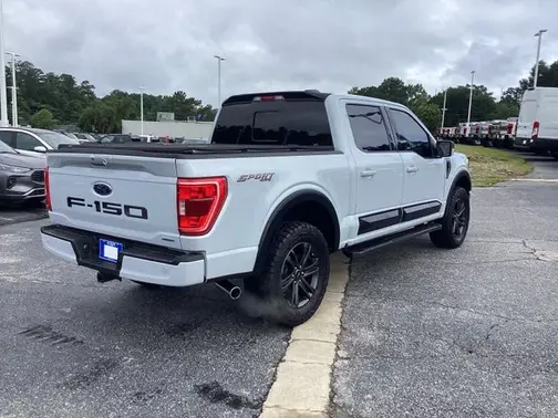 White Metallic 2021 Ford F-150 XLT