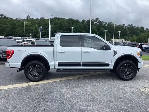 White Metallic 2021 Ford F-150 XLT