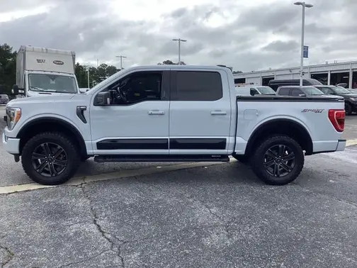 White Metallic 2021 Ford F-150 XLT