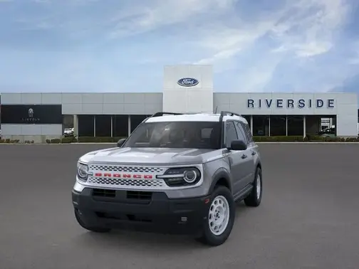 Carbonized Gray Metallic 2025 Ford Bronco Sport Heritage