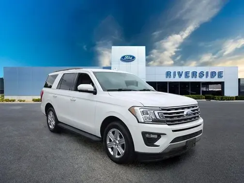 White Metallic 2020 Ford Expedition XLT