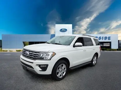 White Metallic 2020 Ford Expedition XLT