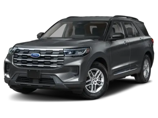 Gray 2026 Ford Explorer Active