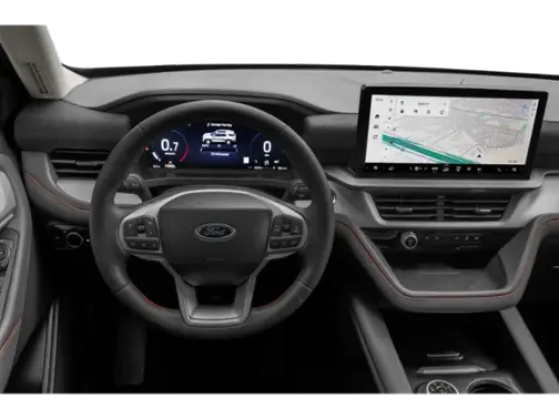 Gray 2026 Ford Explorer Active