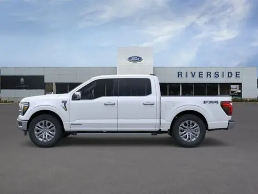 Star White Metallic Tri-Coat 2025 Ford F-150 Lariat®
