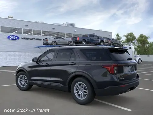 Agate Black Metallic 2026 Ford Explorer Active