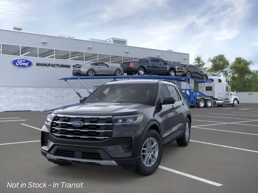 Agate Black Metallic 2026 Ford Explorer Active