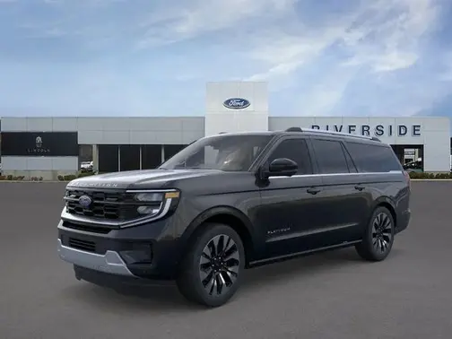 Agate Black Metallic 2026 Ford Expedition MAX Platinum®