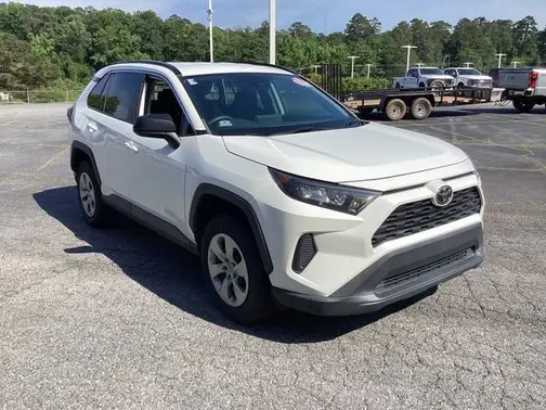 Super White 2021 Toyota RAV4 LE