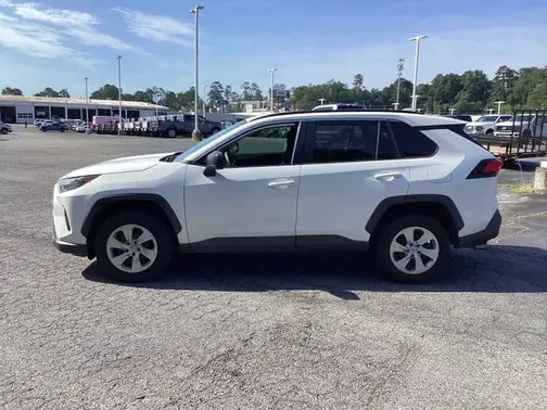 Super White 2021 Toyota RAV4 LE