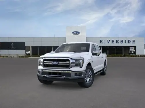 Star White Metallic Tri-Coat 2025 Ford F-150 Lariat®