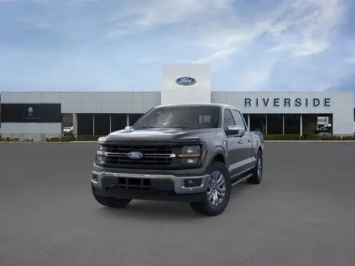 Agate Black Metallic 2025 Ford F-150 XLT