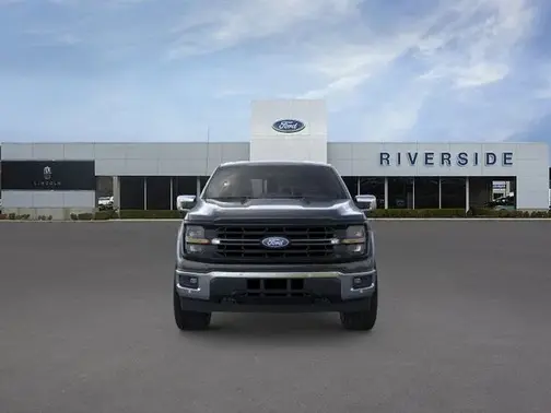 Agate Black Metallic 2025 Ford F-150 XLT