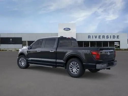 Agate Black Metallic 2025 Ford F-150 XLT