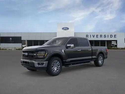 Agate Black Metallic 2025 Ford F-150 XLT