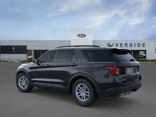 Agate Black Metallic 2026 Ford Explorer Active
