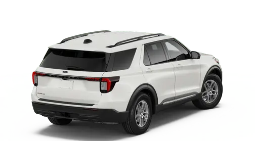Star White Metallic Tri-Coat 2026 Ford Explorer Active