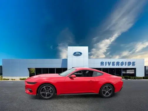 Race Red 2025 Ford Mustang EcoBoost