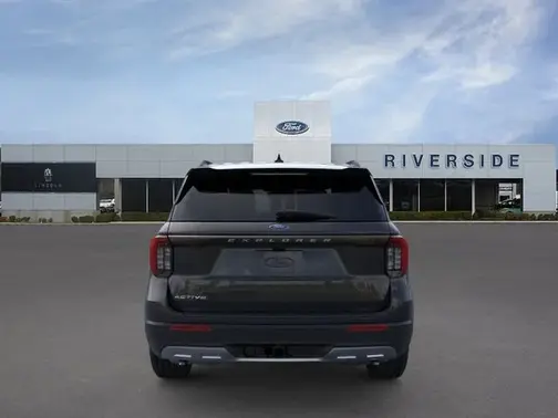 Agate Black Metallic 2026 Ford Explorer Active