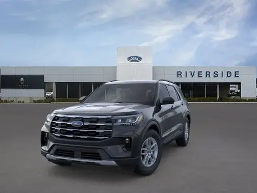 Agate Black Metallic 2026 Ford Explorer Active
