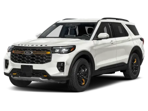 Star White Metallic Tri-Coat 2026 Ford Explorer Tremor®