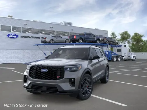 Carbonized Gray Metallic 2026 Ford Explorer ST