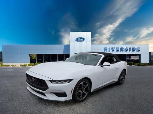 OXFORD WHITE 2024 Ford Mustang ECOBOOST PREMIUM