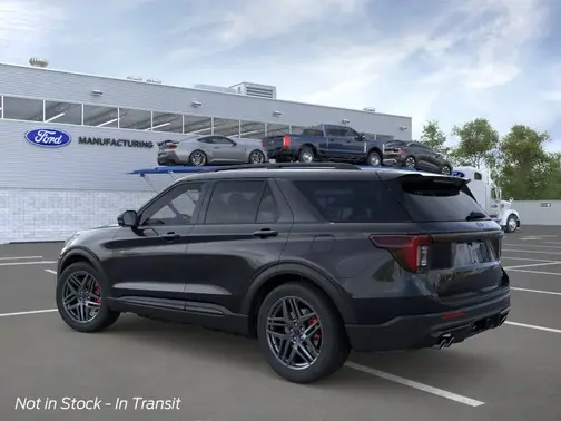 Agate Black Metallic 2026 Ford Explorer ST