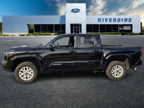 Black 2024 Toyota Tacoma SR5