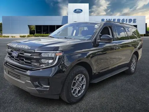 Agate Black Metallic 2025 Ford Expedition Max Active