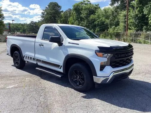 Summit White 2023 Chevrolet Silverado 1500 WT