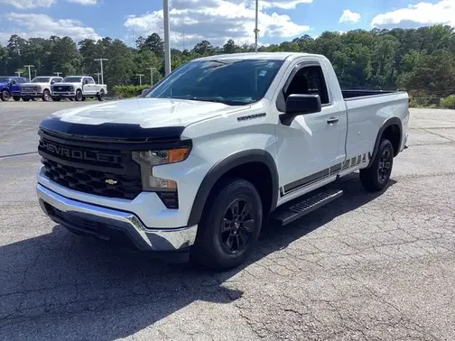 Summit White 2023 Chevrolet Silverado 1500 WT